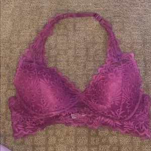 Purple lace bralette from PINK